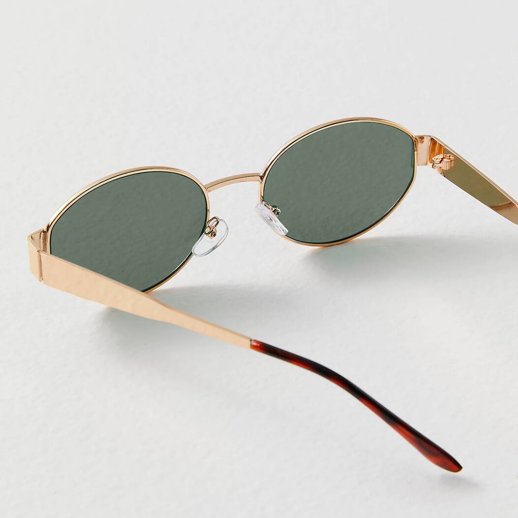 Vintage Glow sunglasses-gold-green2